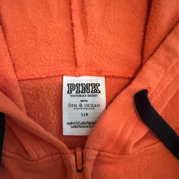 OSU Beavers Pink Zip Up Sweatshirt - Picture 4 of 4